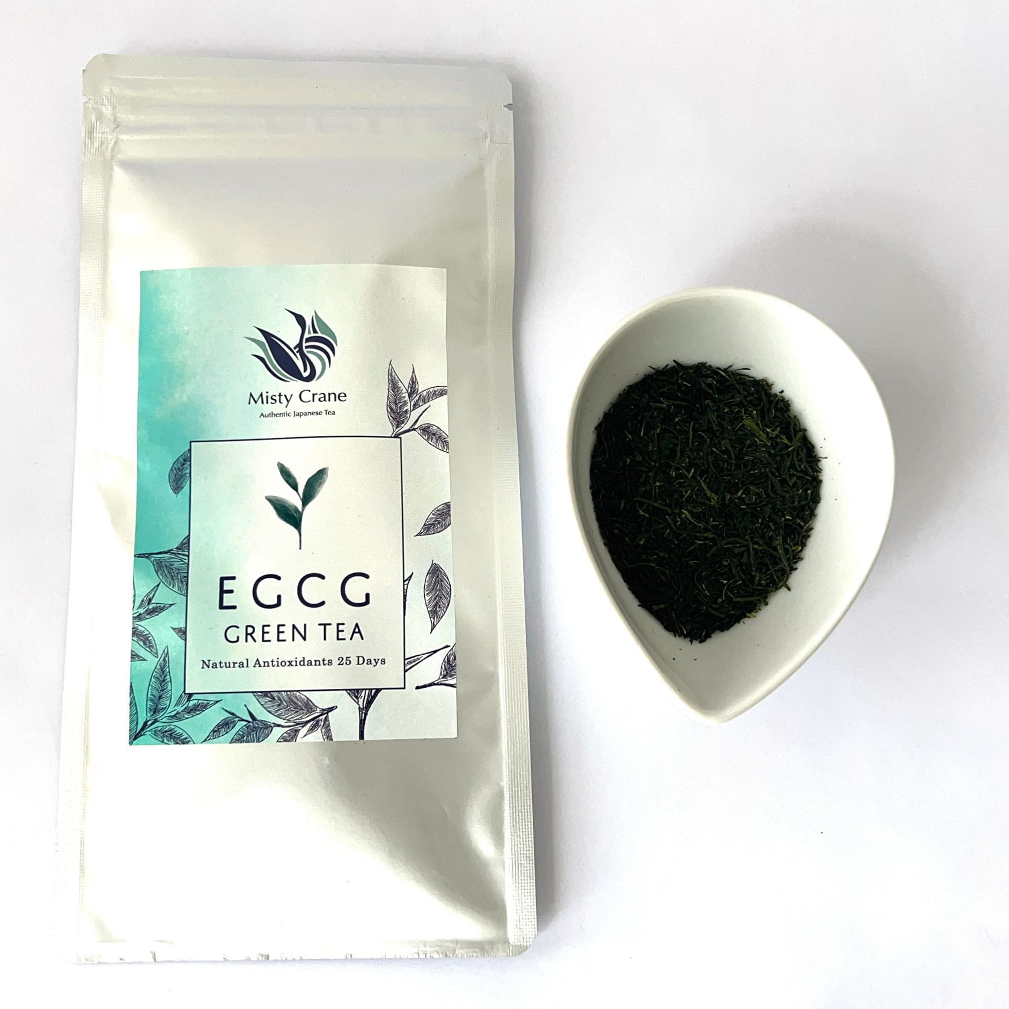 EGCG Green Tea 100g - Antioxidants 25 days – Misty Crane EGCG